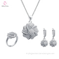 Turkish Bridal Jewelry Sterling Jewellery Silver Necklace Set